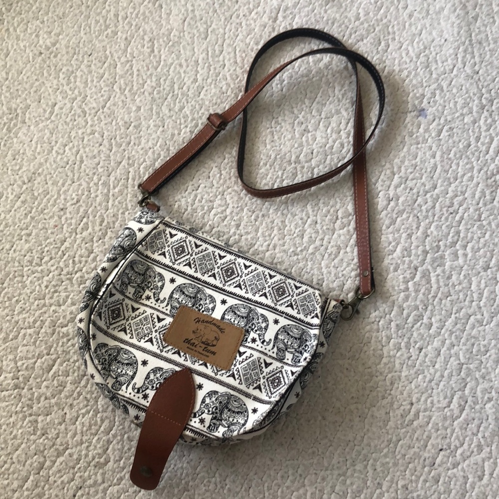 Handmade elephant purse from THAILAND